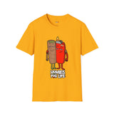 Blunt & Lighter Homies for Life Funny Weed T Shirt, Cannabis Graphic Tee, 420 Stoner Shirt