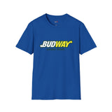 Budway Smoke Fresh Funny Weed T Shirt, Cannabis Graphic Tee, 420 Stoner Shirt