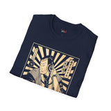 Samura DJ Japanese Samurai T Shirt, Asian Graphic Tee, Bushido Warrior Shirt