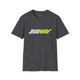 Budway Smoke Fresh Funny Weed T Shirt, Cannabis Graphic Tee, 420 Stoner Shirt