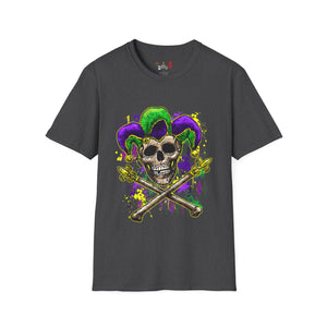 Skeleton Fool Unisex Softstyle T-Shirt