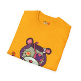 Squid Arm Teddy Bear Unisex Softstyle T-Shirt