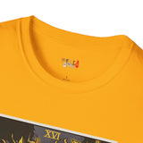 The Tower XVI Tarot Card T Shirt, Mystic Graphic Tee, Spiritual Shirt