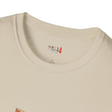 Samura Orange Kitty Japanese Samurai T Shirt, Asian Graphic Tee, Bushido Warrior Shirt
