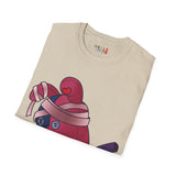 Bear Losing Stuffing Unisex Softstyle T-Shirt