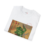 Samurai Toad Warrior Japanese Samurai T Shirt, Asian Graphic Tee, Bushido Warrior Shirt
