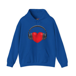 Heart Music Heavy Blend Unisex Hoodie