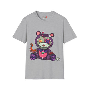 Squid Arm Teddy Bear Unisex Softstyle T-Shirt