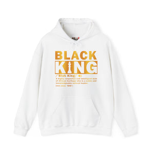 Black King Heavy Blend Unisex Hoodie