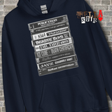 Mix Tape Stack Unisex Hoodie