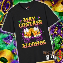 Load image into Gallery viewer, May Contain Alcohol Unisex Softstyle T-Shirt
