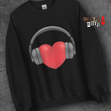 Heart Music Unisex Sweatshirt