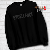 Black EXCELLENCE Unisex Sweatshirt