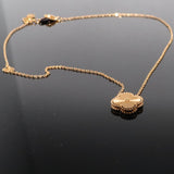 Gold Clover Necklace