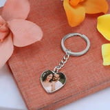 Custom Heart Keychain