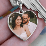 Custom Heart Keychain