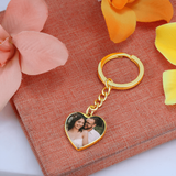 Custom Heart Keychain