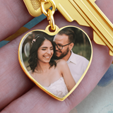 Custom Heart Keychain