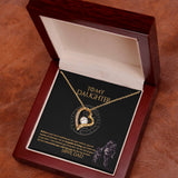 To My Daughter Necklace, Daughter Necklace from Dad, Father Daughter Necklace, Necklace for Daughter, Graduation, Birthday, Valentines, Christmas Gift For Badass Daughter