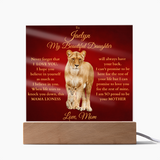 To My Daughter From MOM Lioness