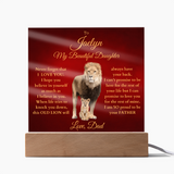 To My daughter from Dad Lion