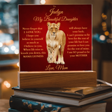 To My Daughter From MOM Lioness
