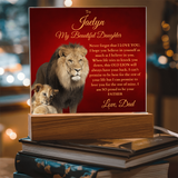 To My Daughter From Old Lion 1