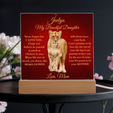 To My Daughter From MOM Lioness