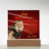 To My Daughter From Old Lion 1