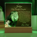 To My Daughter From Old Lion 1