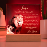 To My Daughter From Old Lion 1