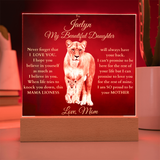 To My Daughter From MOM Lioness