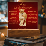 To My Daughter From MOM Lioness