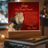 To My Daughter From Old Lion 1