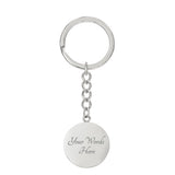 Round Photo Keychain