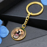 Round Photo Keychain