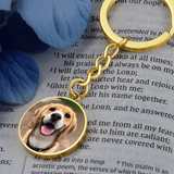 Round Photo Keychain