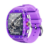 Luxury Skeleton Skull Watch Men’s Automatic Mechanical Wristwatch