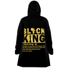 Load image into Gallery viewer, Black King Microfleece Cloak
