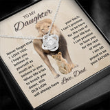 Birthday Gift for daughter, Gift to my Daughter from Mom Necklace from Mother for Graduation, Birthday, Christmas, Engagement, Wedding Gift