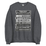 Mix Tape Stack Unisex Sweatshirt
