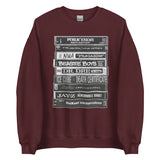 Mix Tape Stack Unisex Sweatshirt
