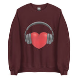 Heart Music Unisex Sweatshirt