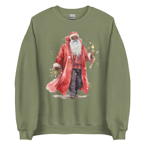 Santa Red Coat Unisex Sweatshirt