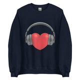 Heart Music Unisex Sweatshirt