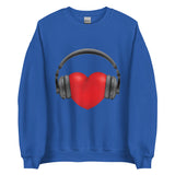 Heart Music Unisex Sweatshirt