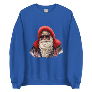 Black Santa 1 Unisex Sweatshirt