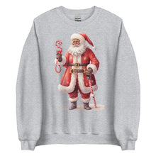 Load image into Gallery viewer, Black Santa 9 Unisex Sweatshirt
