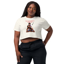 Load image into Gallery viewer, Customizable Women’s crop top
