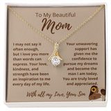 FROM SON To My Beautiful MOM Allure Tan